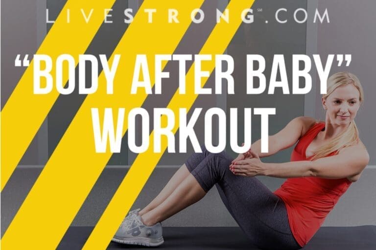 The Perfect Post-Pregnancy Workout to Get Back in Shape