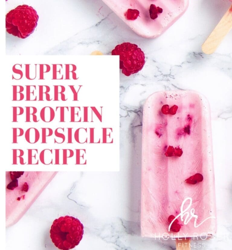 Super Berry Protein Popsicle Recipe