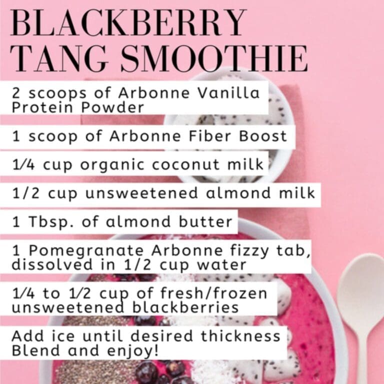 Blackberry Tang Smoothie Bowl Recipe
