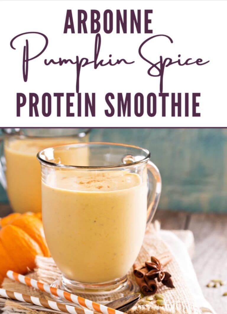Arbonne Pumpkin Spice Protein Smoothie