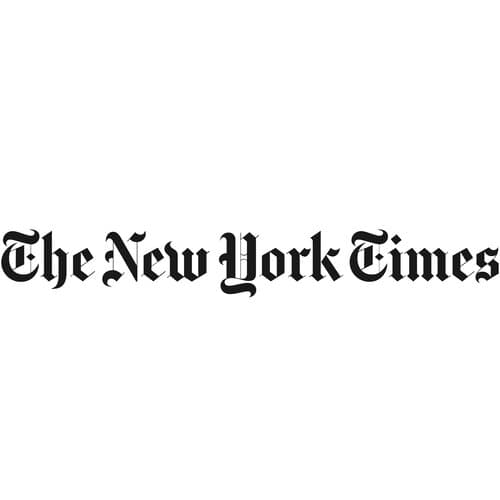 Holly Roser Interviewed by The New York Times White Logo